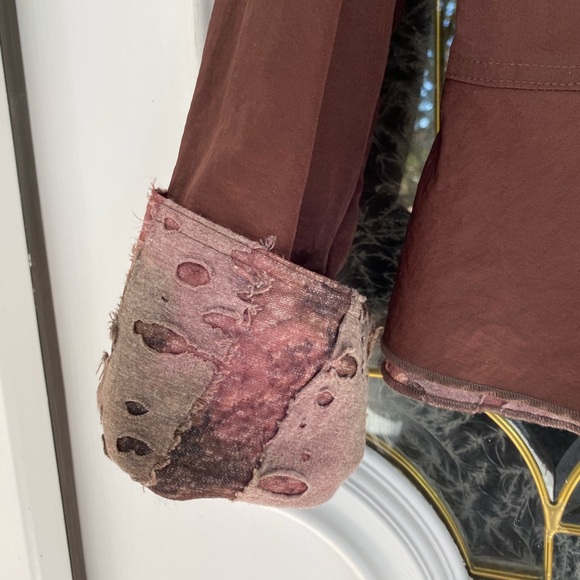 Fitted Jacket With Ruffles - Picture 10 of 10